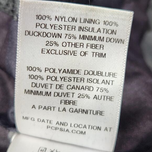 Patagonia Rubicon Down Jacket Mens Medium Black Down Puffer RECCO Ski 30557 - Picture 16 of 16